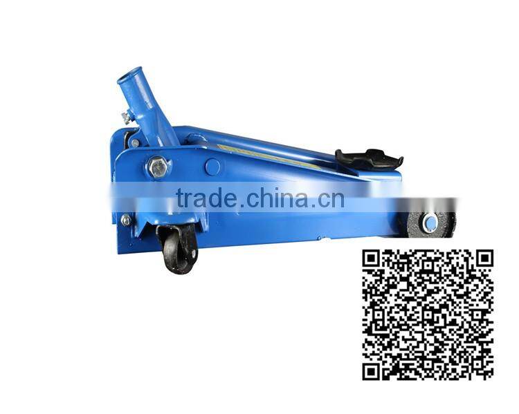 2016 arrival hot selling in China famous brand name Xingnuo 3-ton capacity car hydraulic blue hydraulic jack