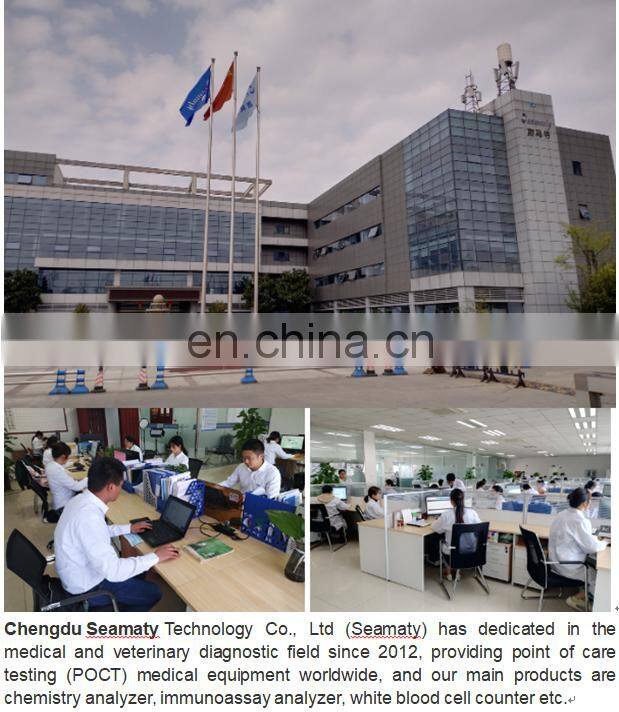 SMT120VP  Veterinary Biochemistry Analyzer Semi-auto Blood Chemistry Analyzer