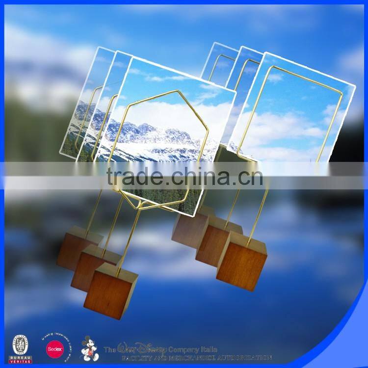 Office supplies wood photo holder