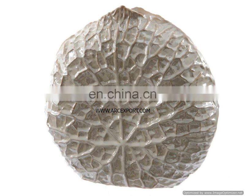 gold plated flower vase