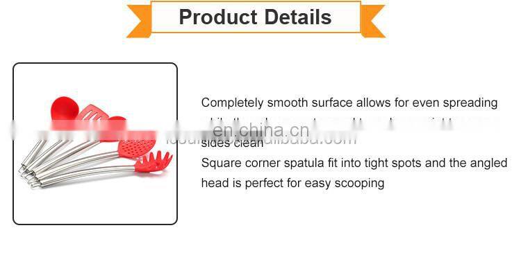 Top Selling Silicone Spatula Set Cooking Food Spatula Set