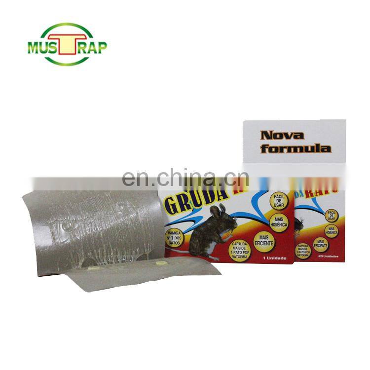Mustrap YIWU INDIAN hot selling household control strong power fly and mouse killer glue paperequipment