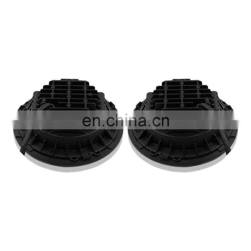 led driving light for Jeep for wrangler jk headlight with LED ring J022