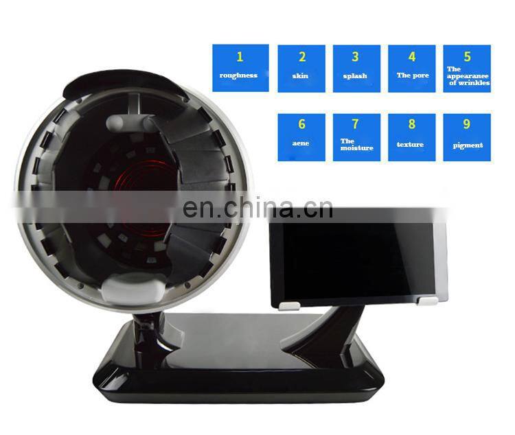 Popular intelligent detection of multiple skin problems uv light 3d facial Skin Analyzer
