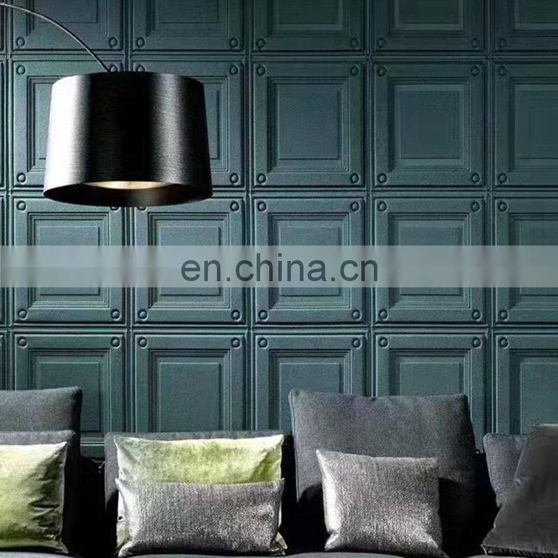 wholesale decorative customised bedroom home wallpaper 3d wall paper decoration sticker modern