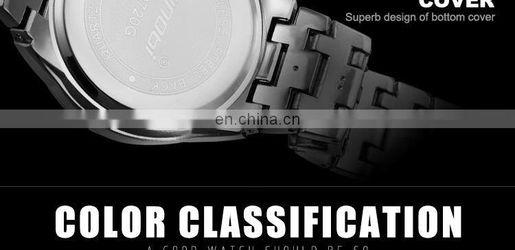 Sinobi Cool Chronograph Watch For Man Full Steel Band Wristwatch China Supplier Original Designer Reloj S9720G