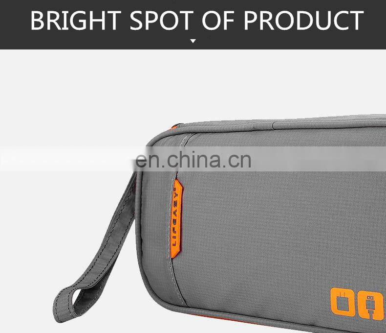 Cable Gadget Organizer Storage Bag Pouch Portable Electronic Accessories Case For Cord Charger Hard Drive Earphone USB SD Card