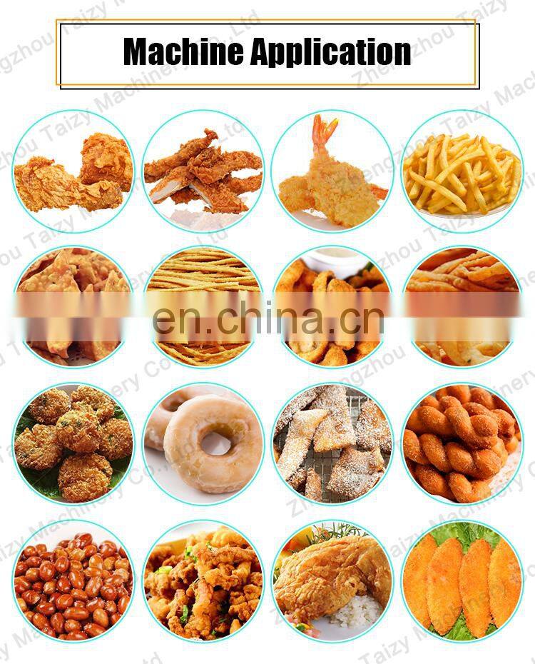 Peanut Frying Machine Potato Fries Tater Tots Frying Machine