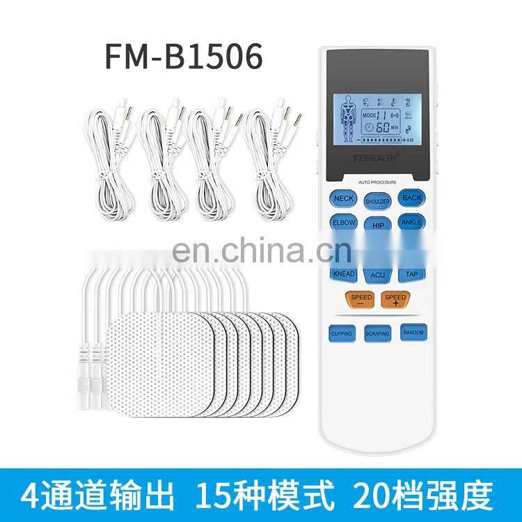 AMERICAN electric digital tens physical therapy equipments electrical massage tens device pain relief therapy tens unit