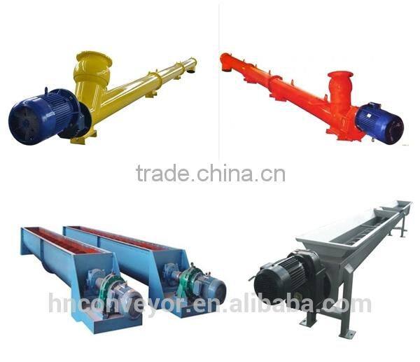 Vertical screw conveyor machine