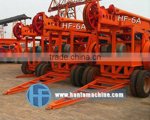 2015 best choice!Most popular in the market!!!HF-6A trailer type practical piling rig