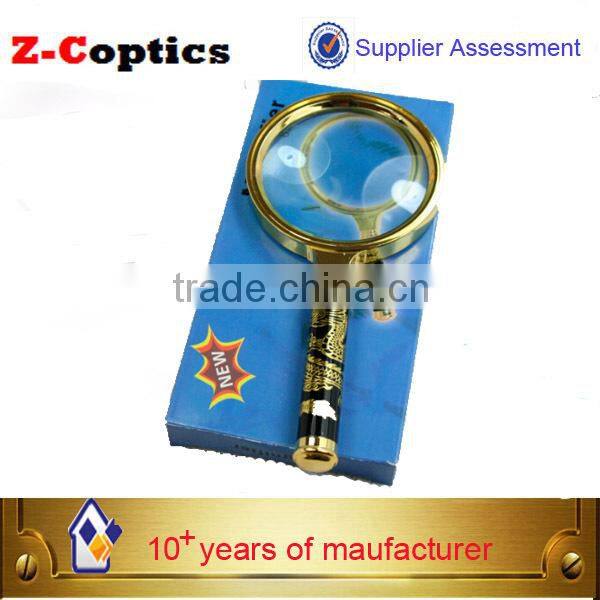 New Design Colorful Promotional Magnifying Glass in Blister Pack 5x