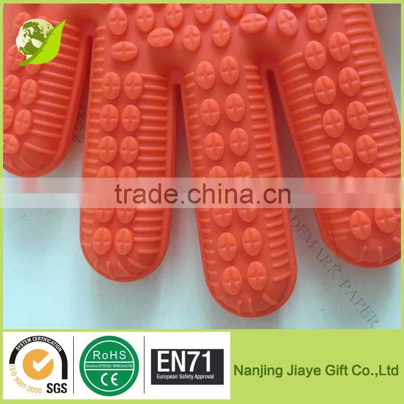 Silicone BBQ Kitchen Heat Resistant Gloves
