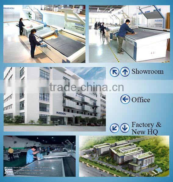 Two Heads Oscillation Knife Leather Cutting Machine for Shoes Production RZCUT-3616-2H