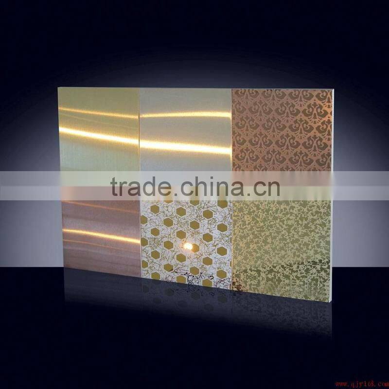 high class stainless steel bathroom mirror sheets