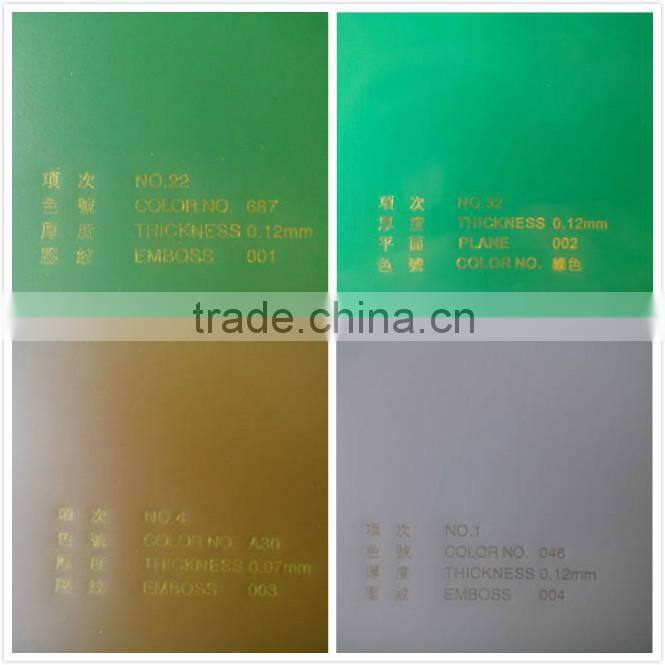 PET/BOPP Holographic Film For Packing or Lamination