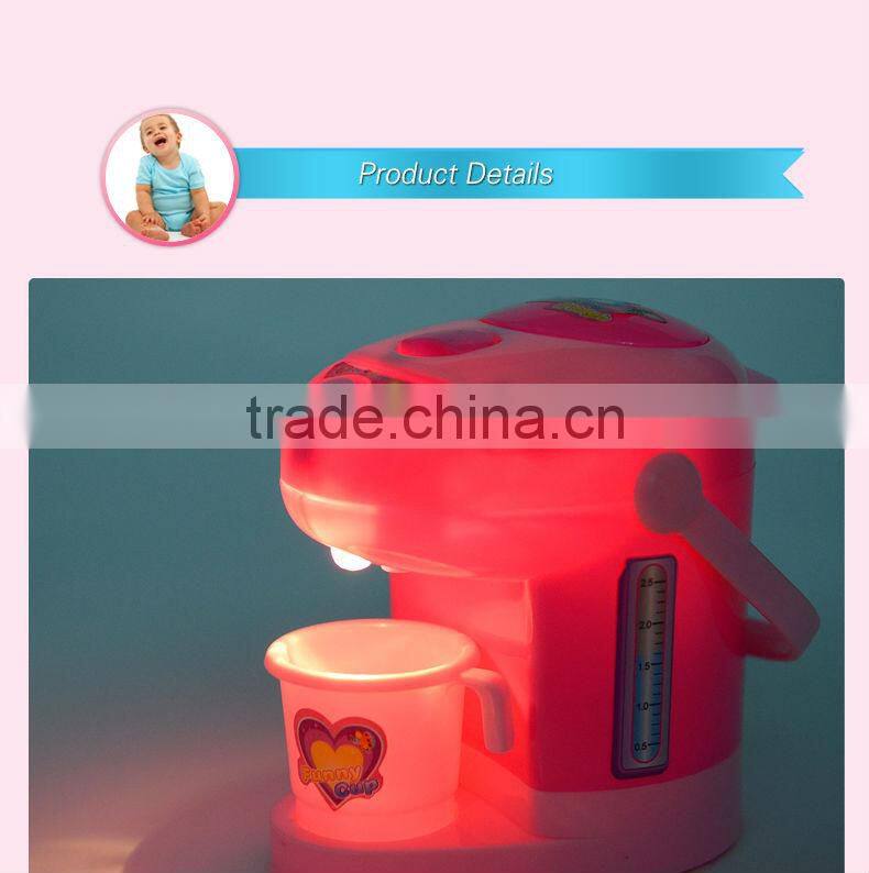 China Manufacturer kids play house Furniture toys mini Electric water dispenser with light