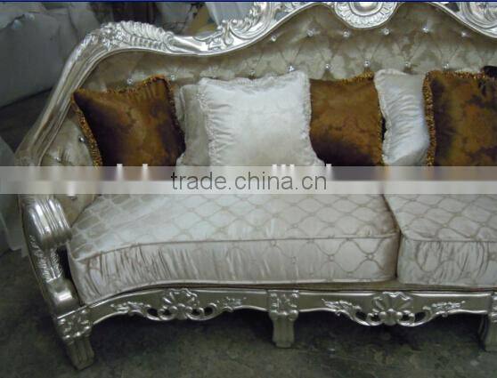 European stylel wooden living room furniture sofa set