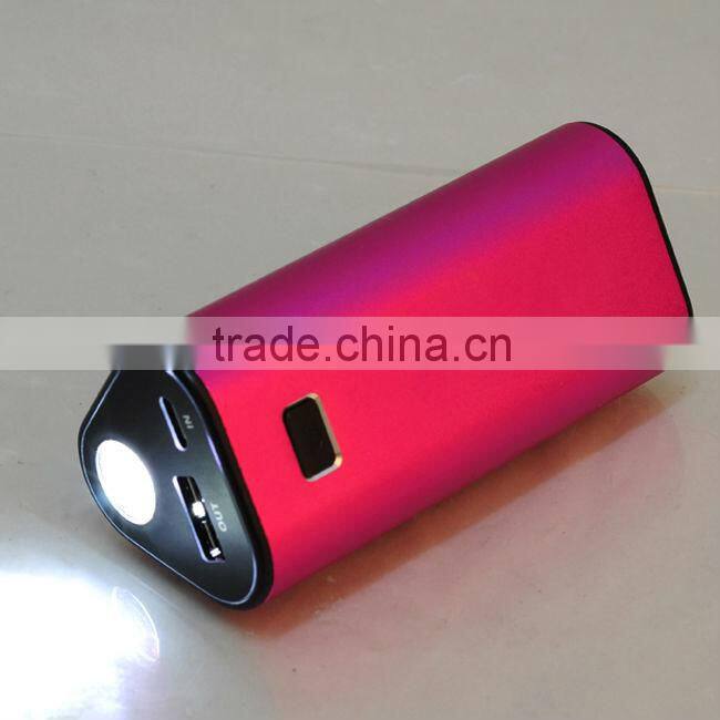 6600mAh high capacity Trilateral+Cupula portable power bank, MP014