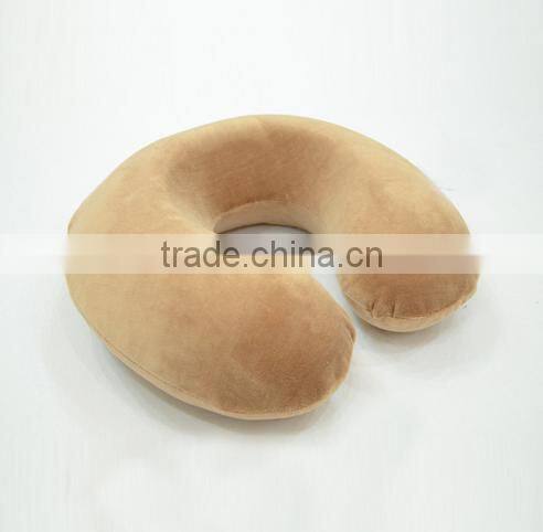 Lovely Memory Foam U-shape Neck Rest Pillow in Leopard Print