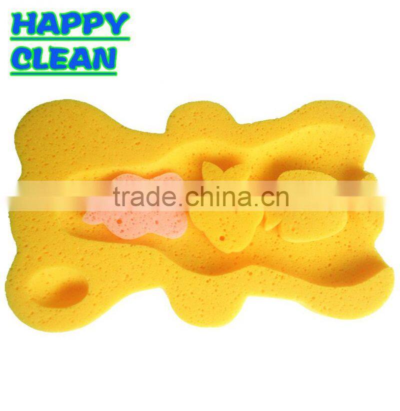 Eco-Friendly Bear Shaped Funny Baby Bath Mat / Baby Bath Sponge Mat