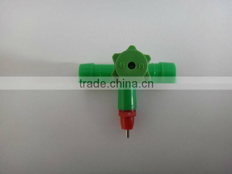 2013 newest three way ball valve chicken nipple drinker
