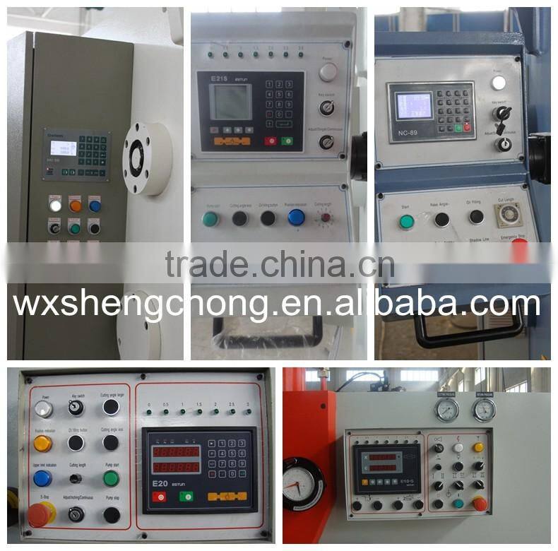 QC11Y 12X3200 Hydraulic Shearing Machine