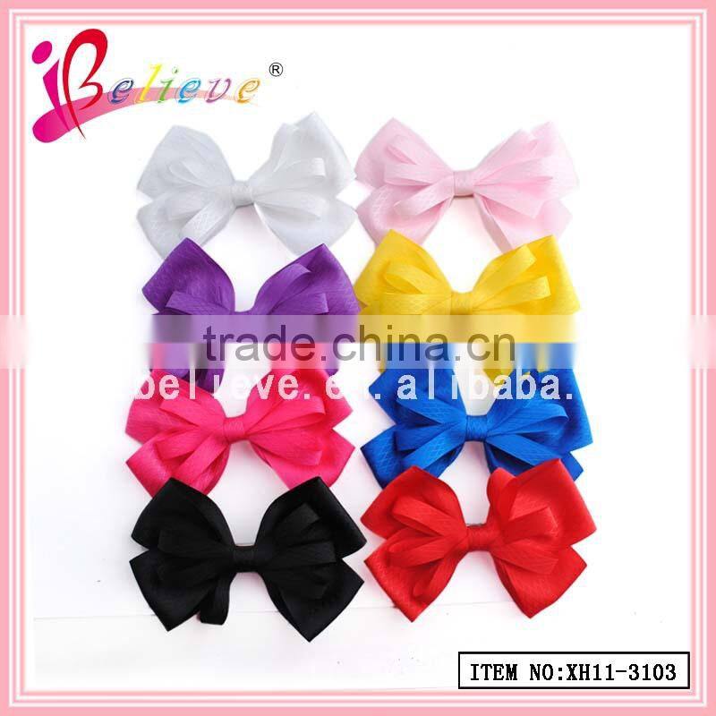 Handmade boutique hair bow girls fancy butterfly decoration hair