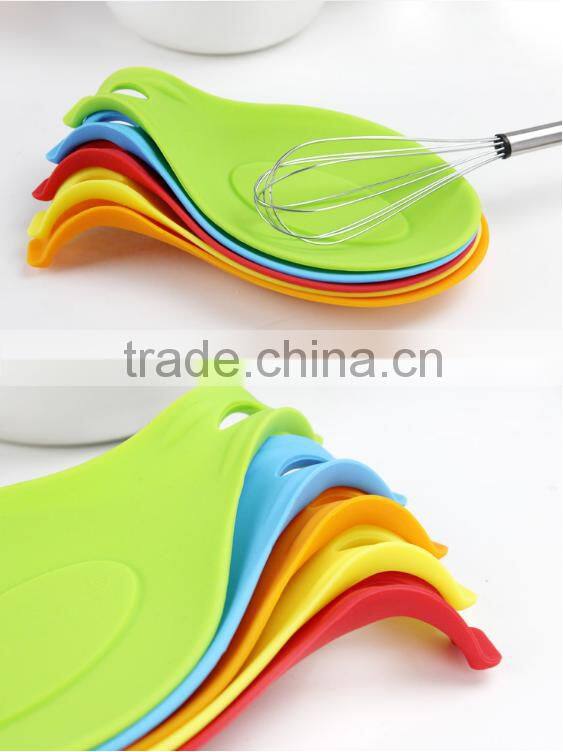 Eco-Friendly Custom Silicone Spoon Mat, Baking Mat
