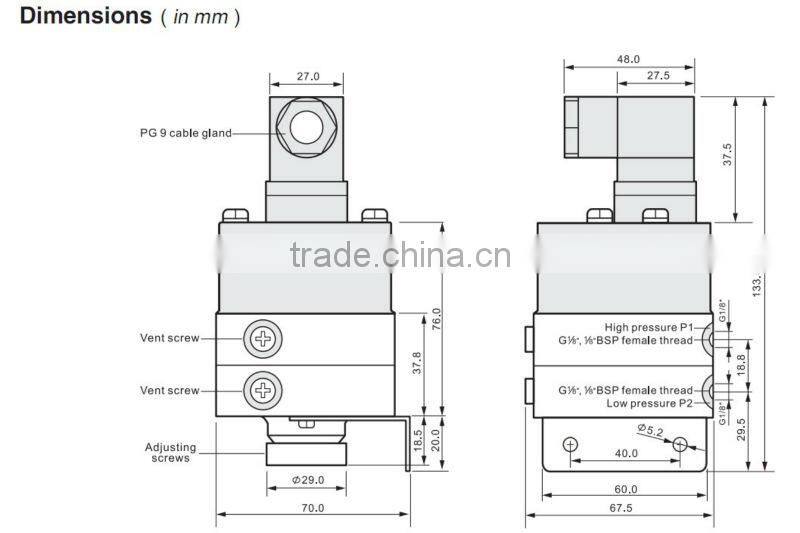 Liquid & Gas Differential pressure switch