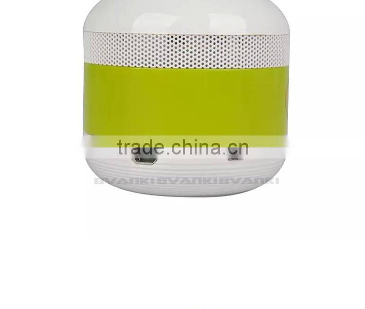 Round Shape High Quality Portable Mini Bluetooth Speaker,Portable Minion Mini Speaker Direct Buy China