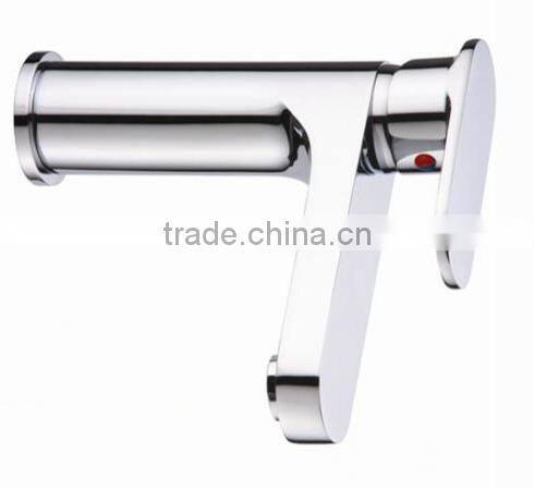 Guangdong Ceramic Cartridge Deck Mounted Series Basin Faucet Cheap Sanitary Wares