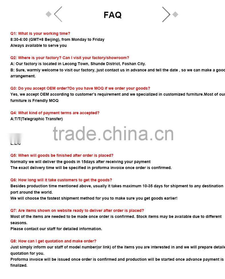 2016 Foshan Shunde Factory Supply White Marble Metal Stainless Steel Coffee Table