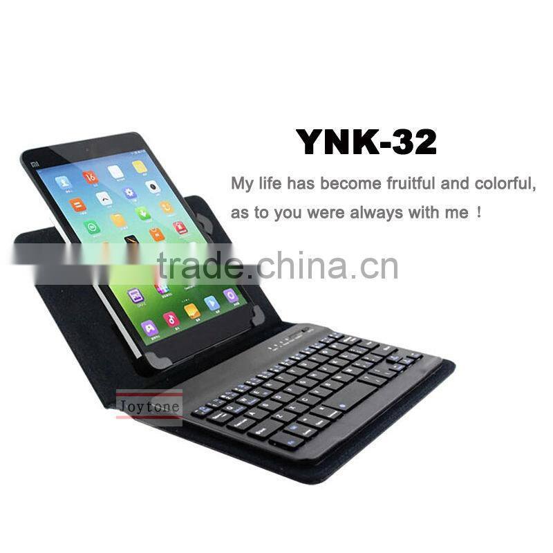 Leather stand cover bluetooth Keyboard for tablet YNK-32