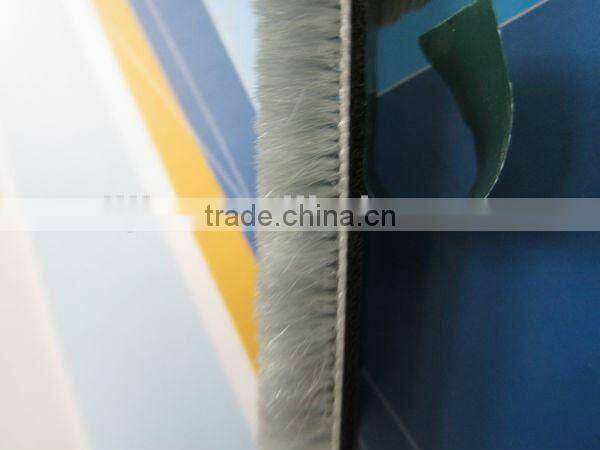 Useful mohair adhensive weather strip