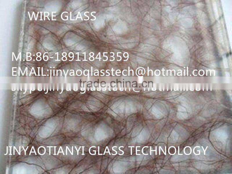 beijing new product 2015 excellent safe wire reinforced glass