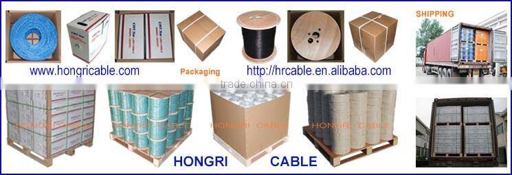 cat.5e ftp cable cu outdoor 2pairs messenger