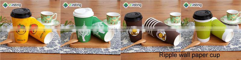 Cold cup Plastic slip lids 90 mm 80 mm white and black