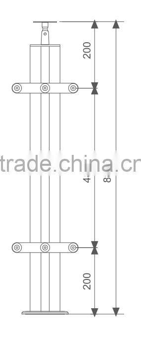 Best selling stainless steel post/railing(RP-613)
