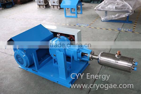 Horizontal Piston Cryogenic Liquid Filling Pump with Large Flow