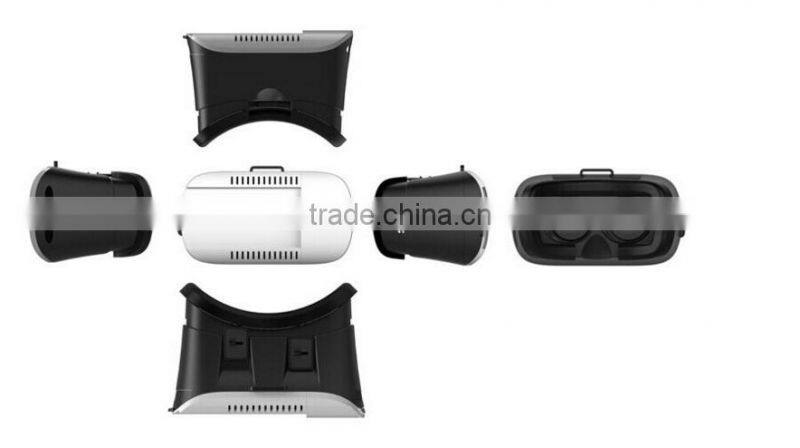 3D Virtual3D VR Reality VR Video Glasses Head Mount For Smartphone + Remote Gamepad
