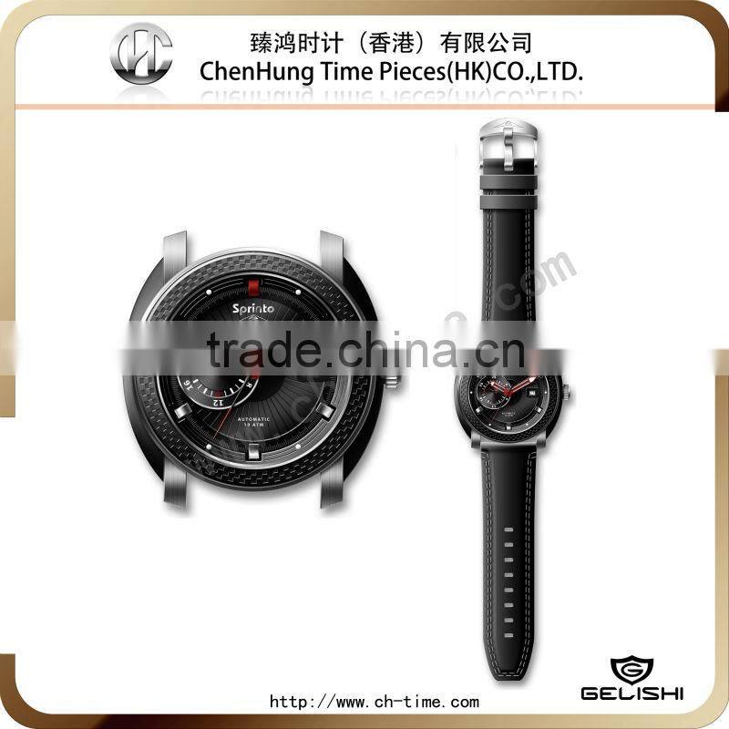 Automatic movement bulk sapphire wirst watch wholesale watch parts factory manufacturer
