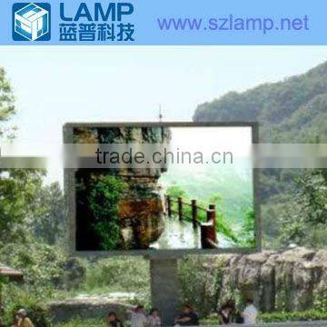 outdoor building mounted led screen