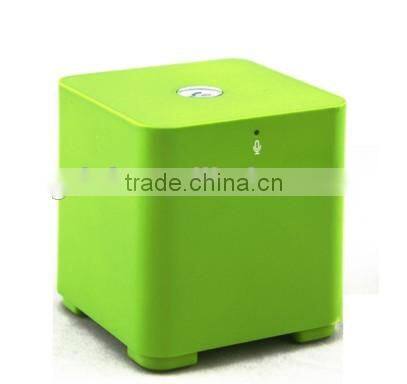 2014 new products cube box bluetooth mobile phone mini speaker