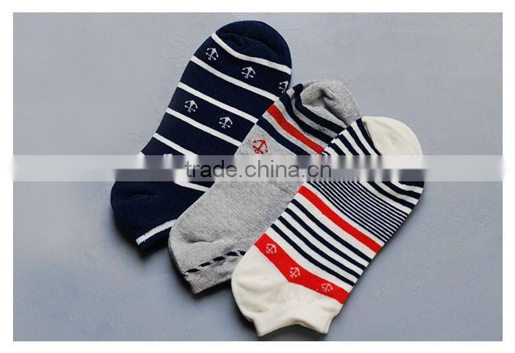 Custom made socks ankle socks boat socks 100% cotton fashion color socks