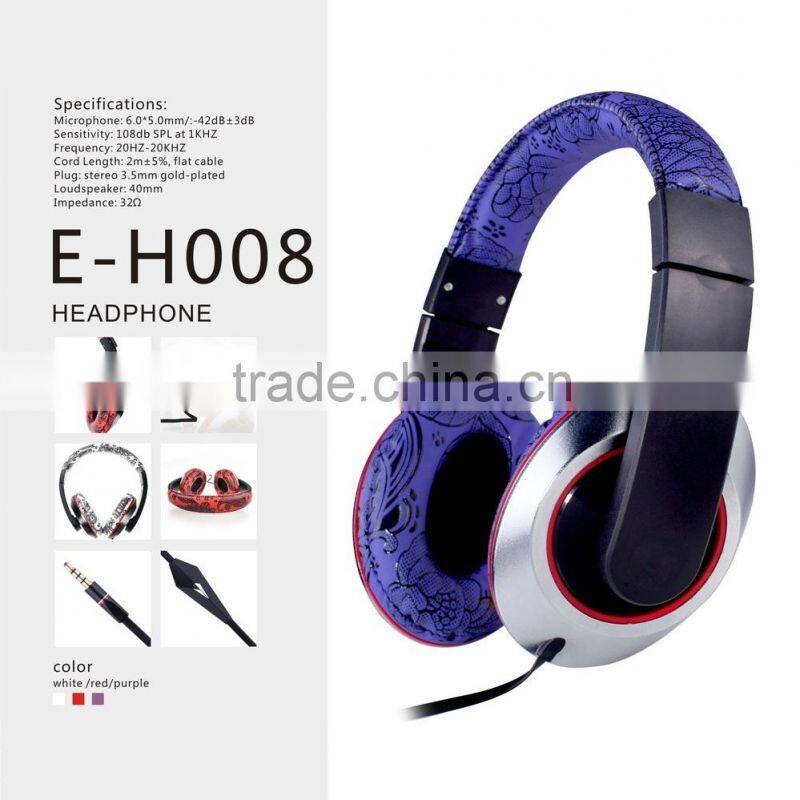 wholesale silent disco disposable beads headphone