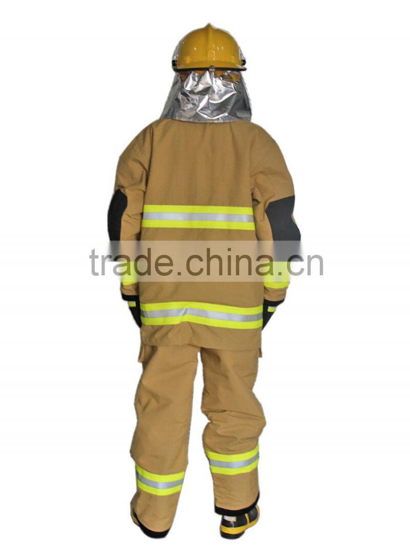 Shanghai YSE Factory Price EN469 Standard Used Fire Protective Firman uniform