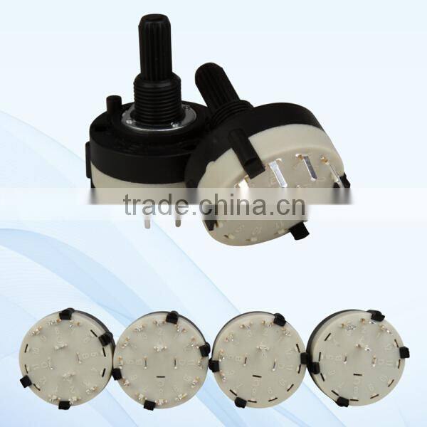 26mm Multi-position rotary switch for appliances