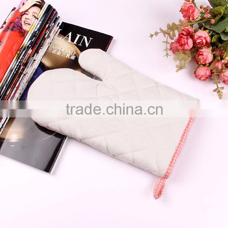 2013 customer design cotton twill kitchen gloves