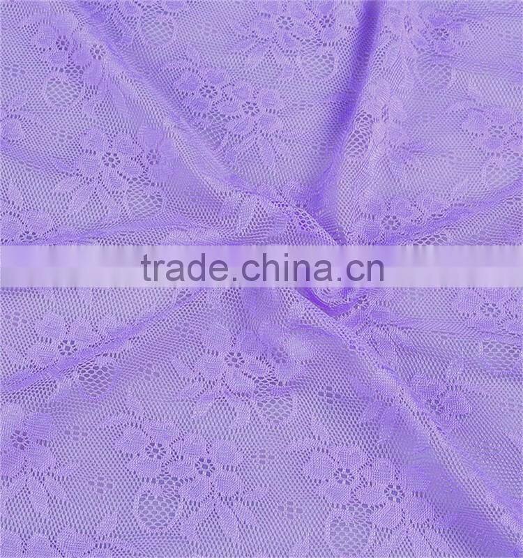 2016 China supply jacquard chenille upholstery lace elastic fabric for small wholesale
